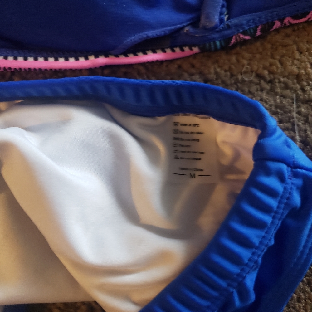 2 pc swimsuit  Tankini Size M 7-9,Bottoms Brand New